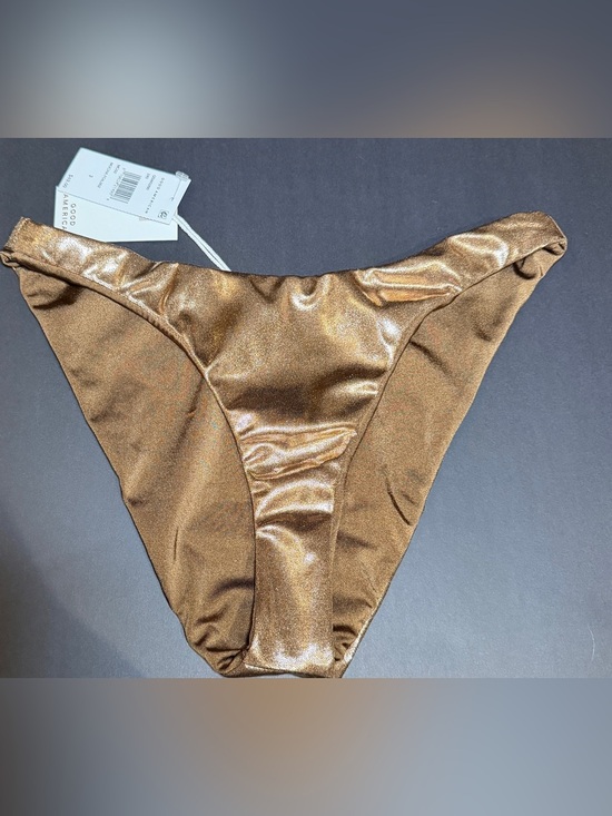 Good American Other - Good American Metallic Bikini Bottoms
